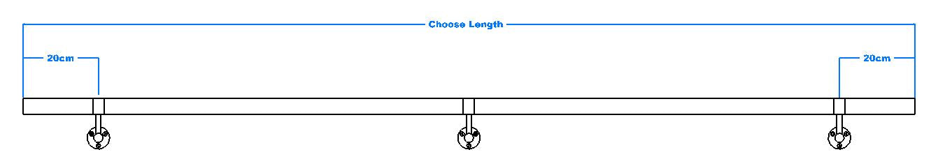 Stainless Steel Modular Handrail kits - 42.4mm diameter suitable for internal and external use (316SS)